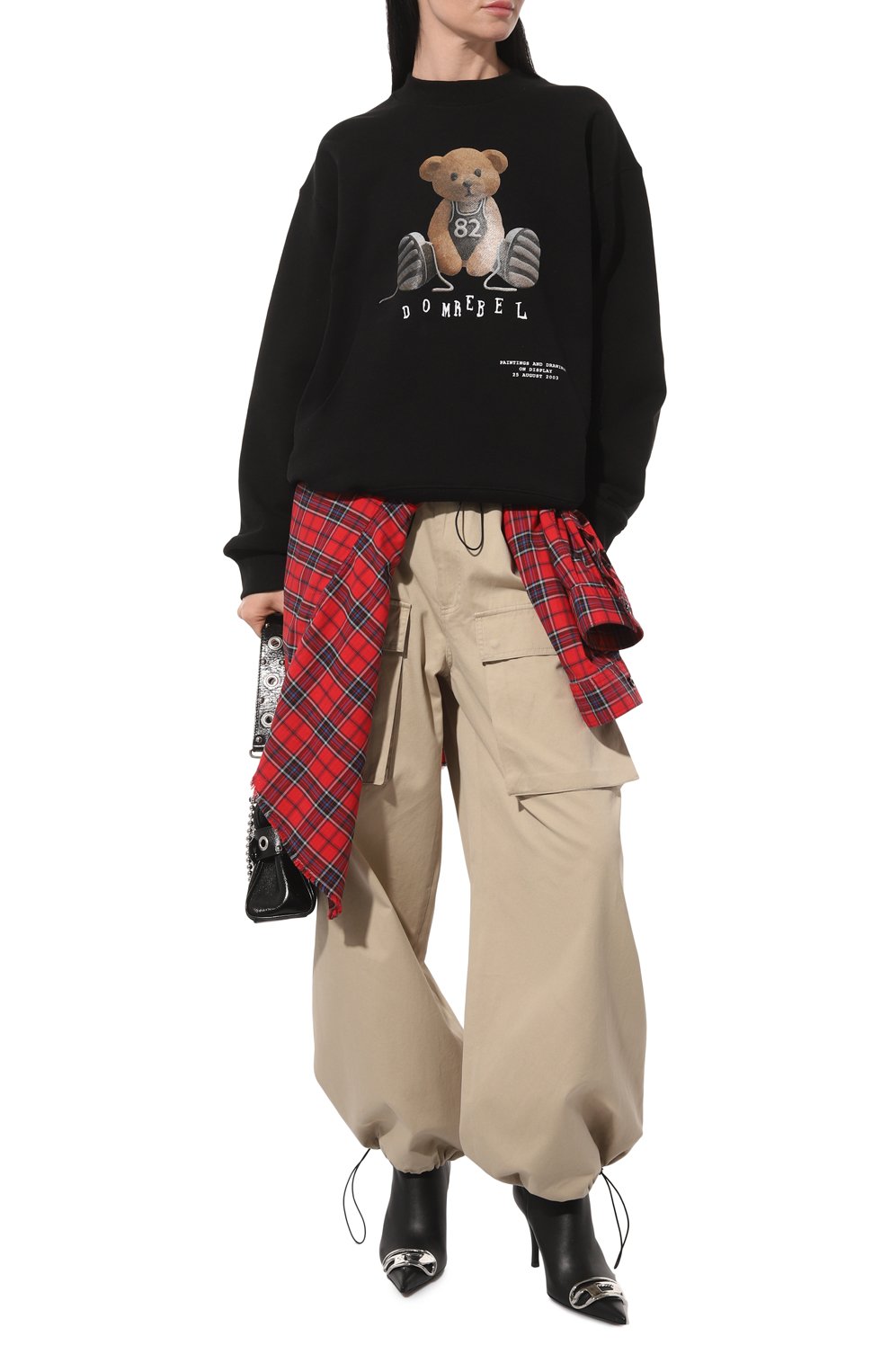 Хлопковый свитшот DOMREBEL, арт. GAMETIME/SWEATSHIRT, фото 2