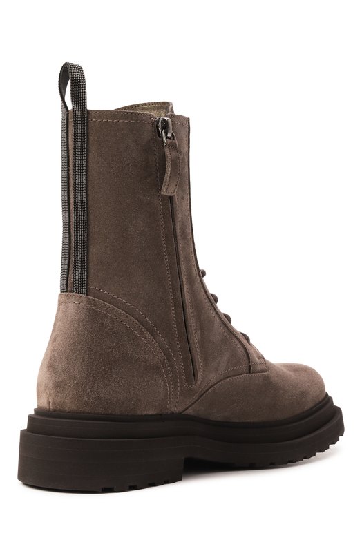 Замшевые ботинки Brunello Cucinelli MZSFG3036P Коричневый  MZSFG3036P Фото 5