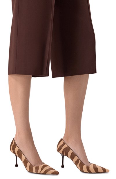 Кожаные туфли ixia 80 JIMMY CHOO, арт. IXIA80ZNC, фото 2