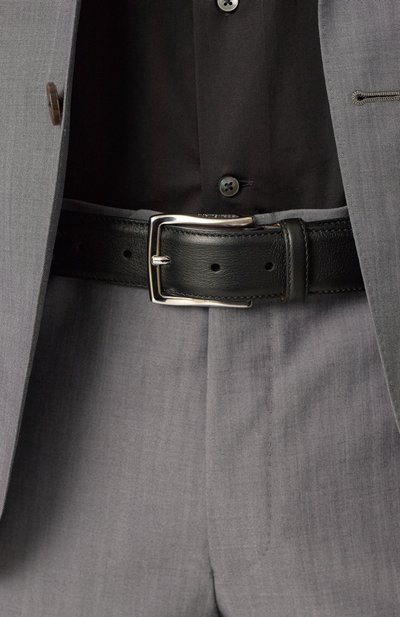 Кожаный ремень CORNELIANI, арт. 25V316-2520808, фото 2