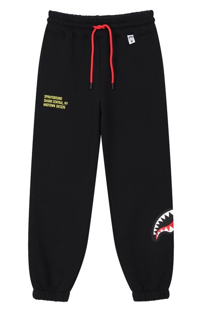 Хлопковые джоггеры SPRAYGROUND, арт. SPY1389EBLK