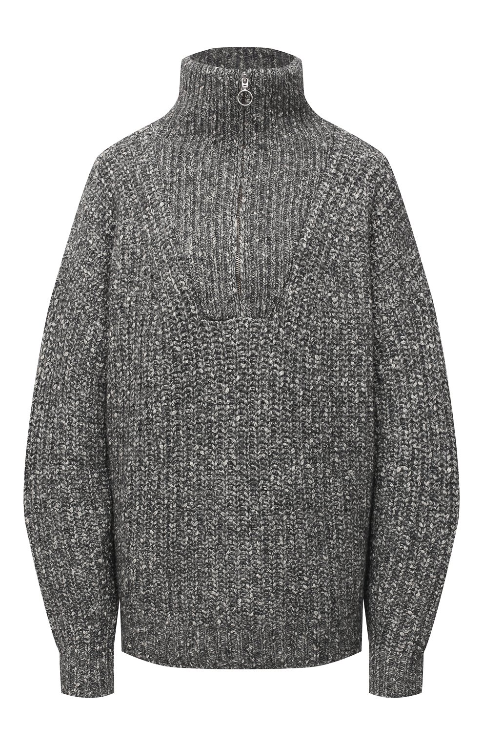 Свитер ISABEL MARANT ETOILE темно-серого цвета по цене 46650 руб., арт. PU1109-20A011E/MYCLAN, фото 1 Свитер ISABEL MARANT ETOILE, арт. PU1109-20A011E/MYCLAN, фото 1