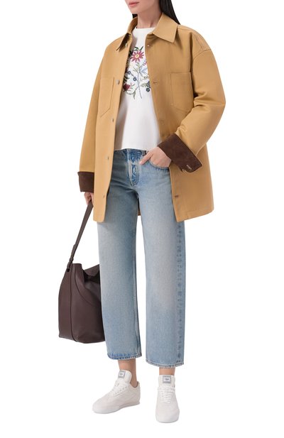 Хлопковая футболка WEEKEND MAX MARA, арт. WKDSABAT0, фото 2