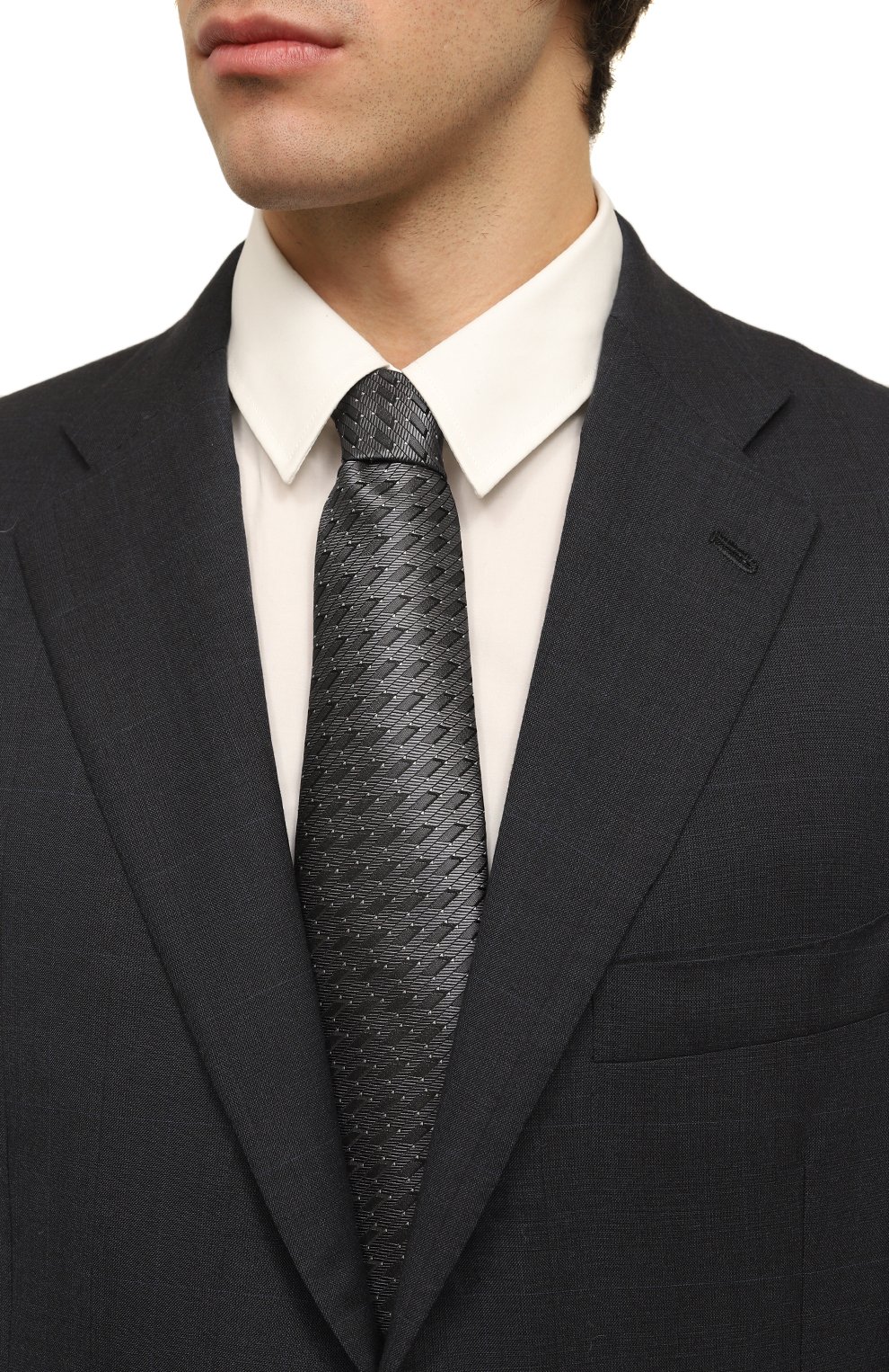 Шелковый галстук ZILLI, арт. 55015, фото 2