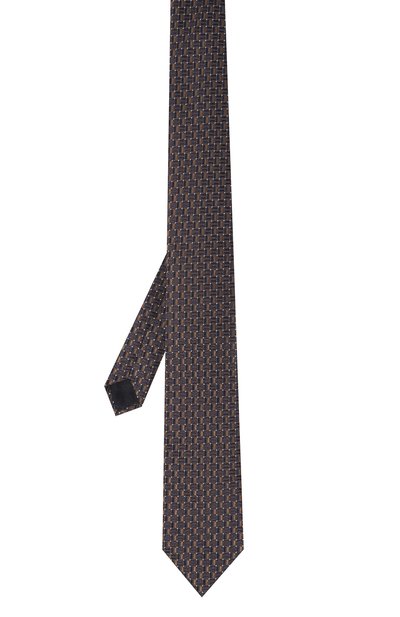 Шелковый галстук CORNELIANI, арт. 91U302-3120325, фото 3