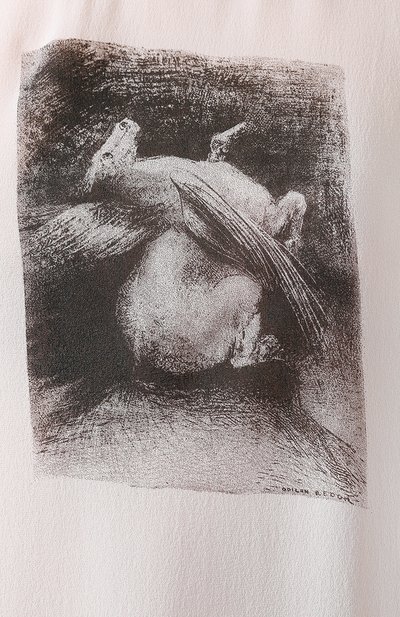 Шелковая туника ANN DEMEULEMEESTER белого цвета по цене 65400 руб., арт. 1901-2202-P-100-002, фото 5 Шелковая туника ANN DEMEULEMEESTER, арт. 1901-2202-P-100-002, фото 5