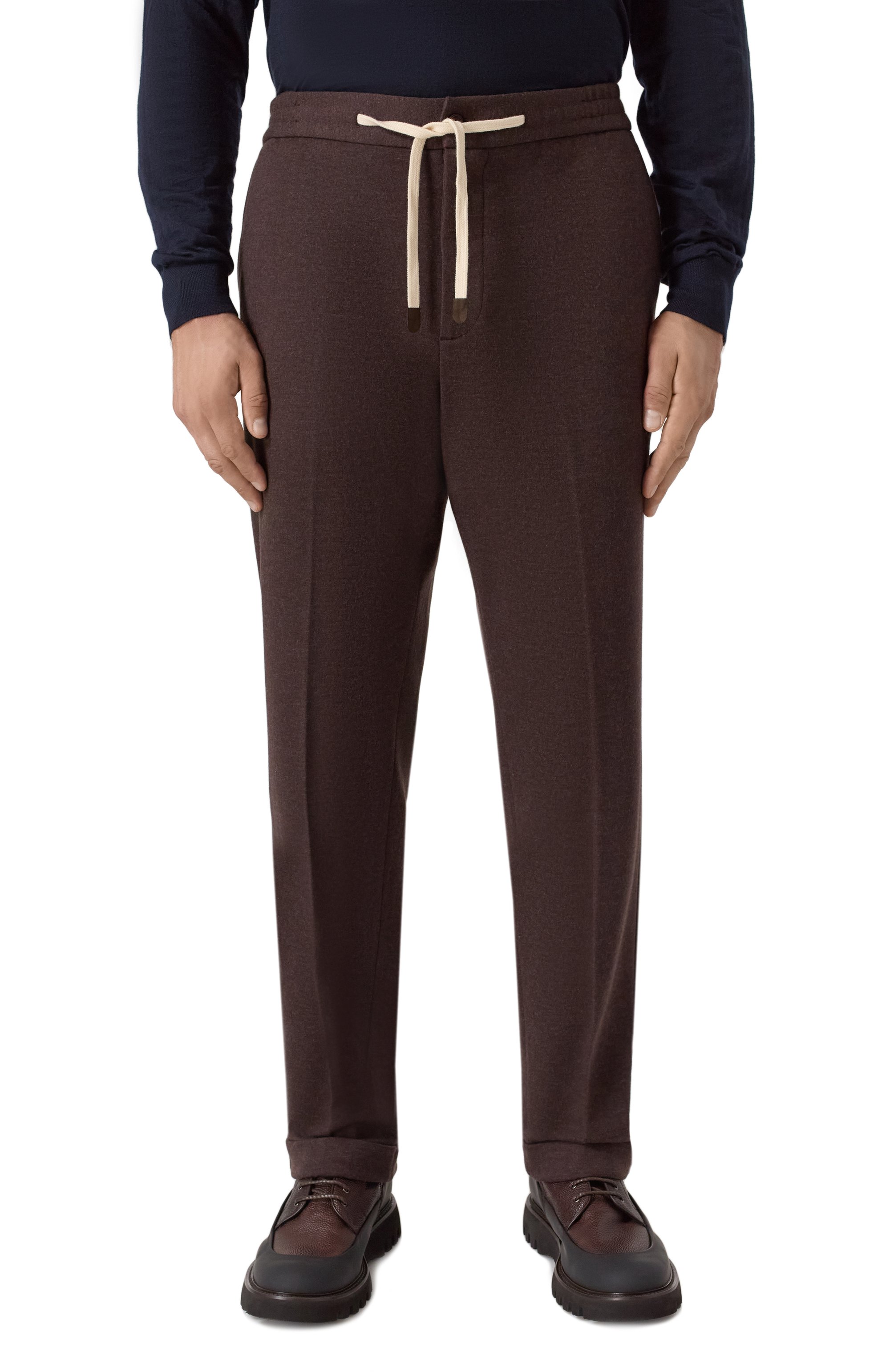 Брюки из шерсти и кашемира MARCO PESCAROLO, арт. CARACCI0L0/52Y11, фото 3