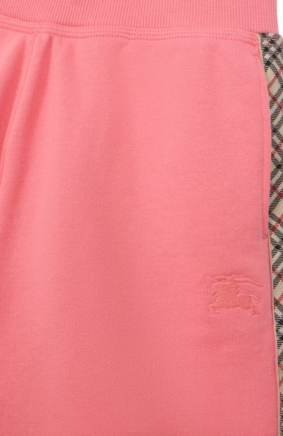 Хлопковые шорты BURBERRY, арт. 8117435, фото 3