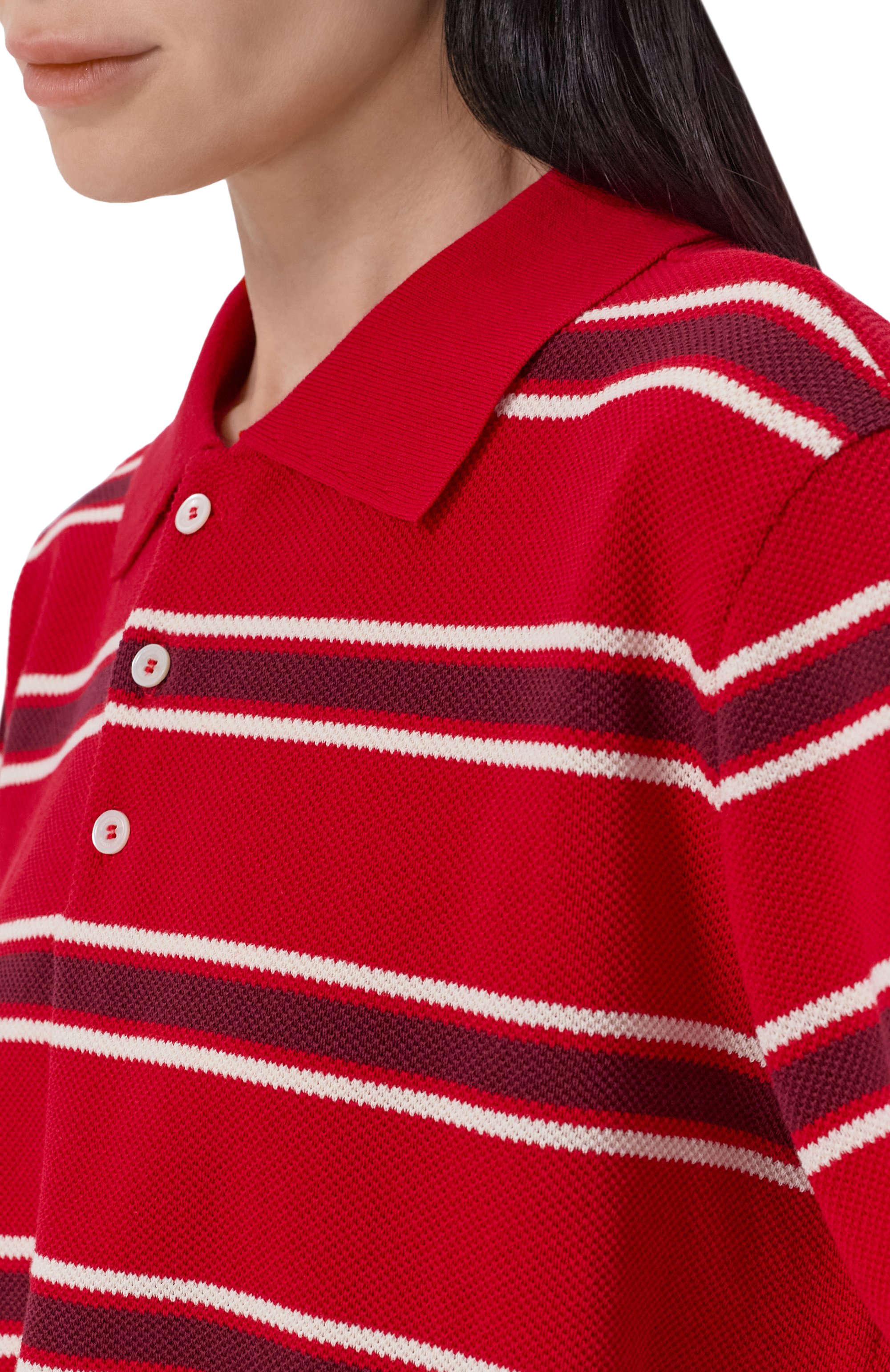 Хлопковое поло DUNST, арт. UDSW6B122R2_001, фото 5