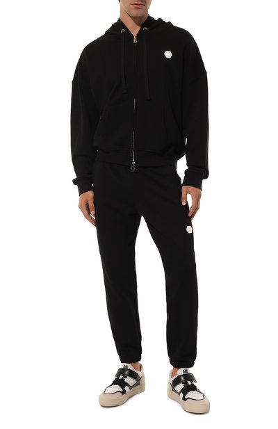 Хлопковые джоггеры DIEGO VENTURINO, арт. D3W4DVPNTBASIC-3, фото 2