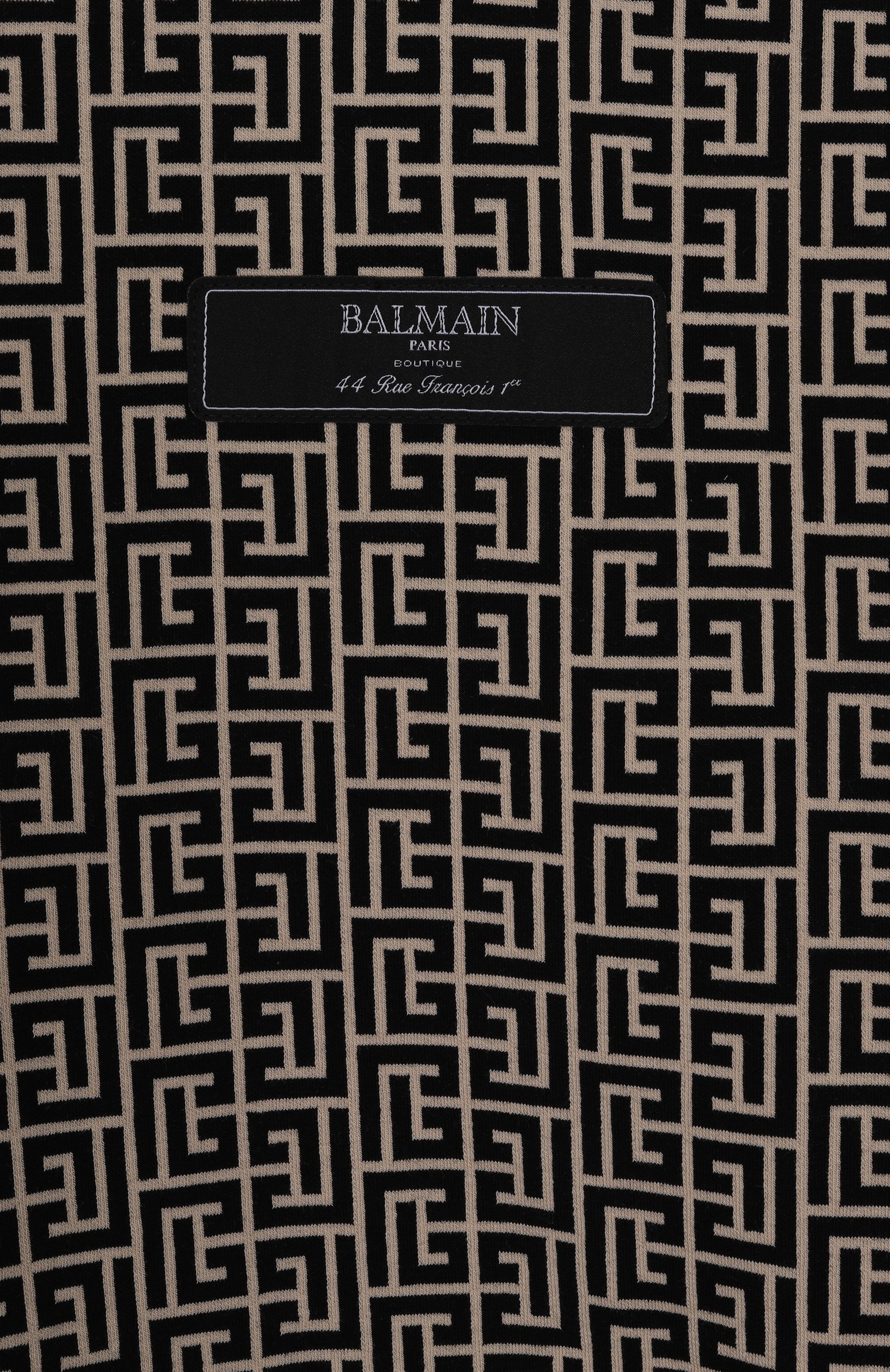 Хлопковый свитшот BALMAIN, арт. BW4Q40, фото 3