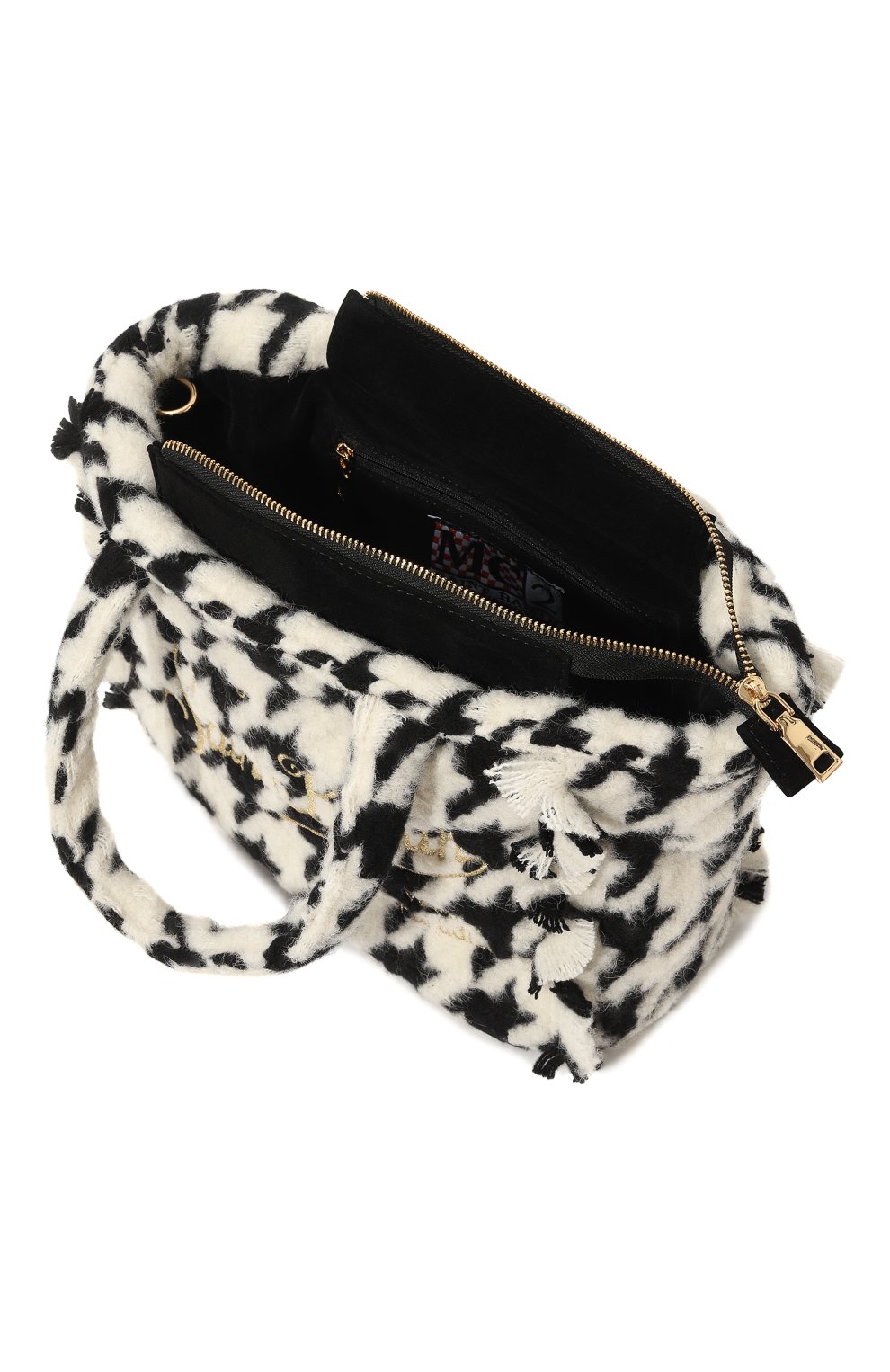 Сумка MC2 SAINT BARTH черно-белого цвета по цене 14450 руб., арт. STBA/C0LETTE CLASSIC/09871E, фото 3 Сумка MC2 SAINT BARTH, арт. STBA/C0LETTE CLASSIC/09871E, фото 3