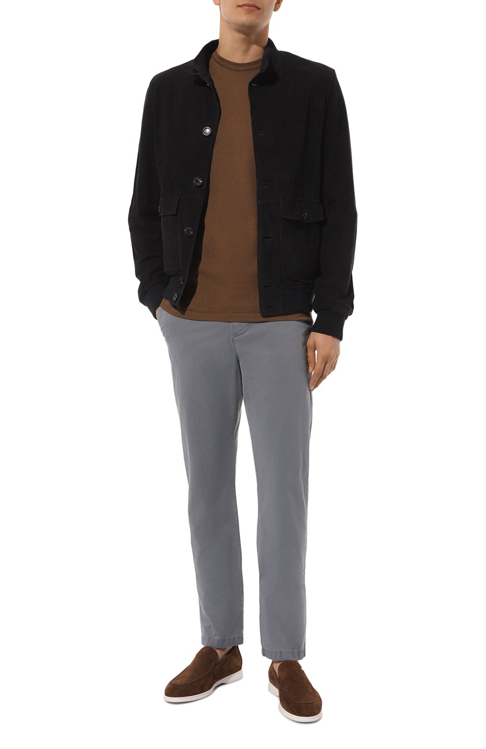 Хлопковые брюки 7 FOR ALL MANKIND, арт. JSU3C760DY, фото 2