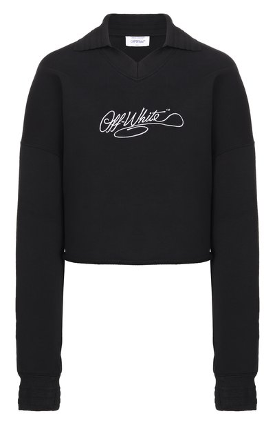 Женское хлопковое поло OFF-WHITE, арт. 2FE00633T
