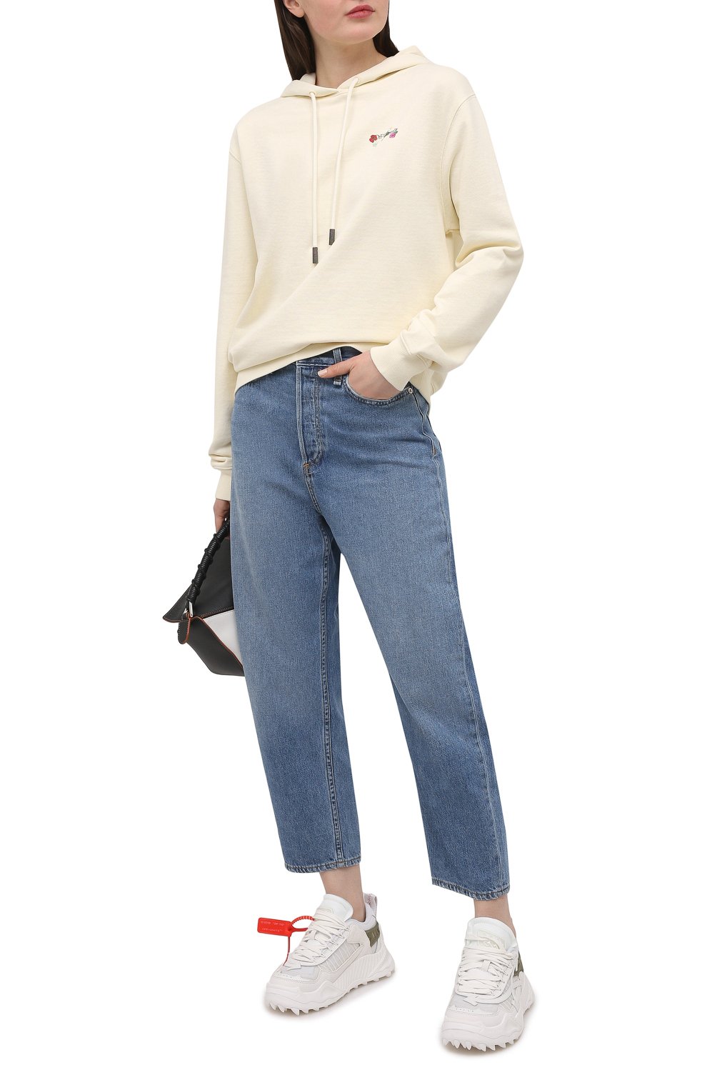 Текстильные кроссовки odsy-1000 OFF-WHITE, арт. 0WIA180R21FAB0010105, фото 2