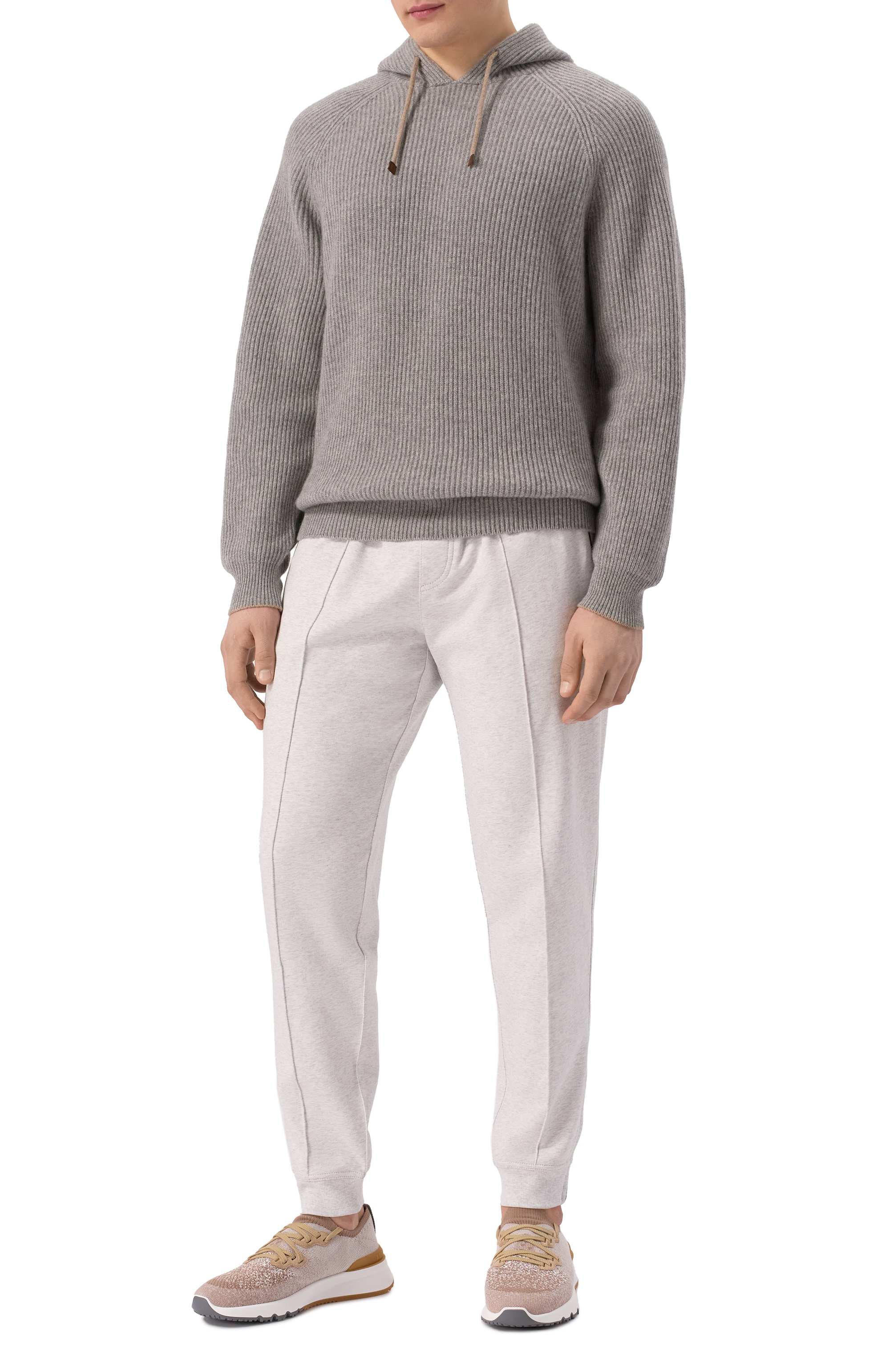 Текстильные кроссовки BRUNELLO CUCINELLI, арт. MZUKIS0250, фото 2