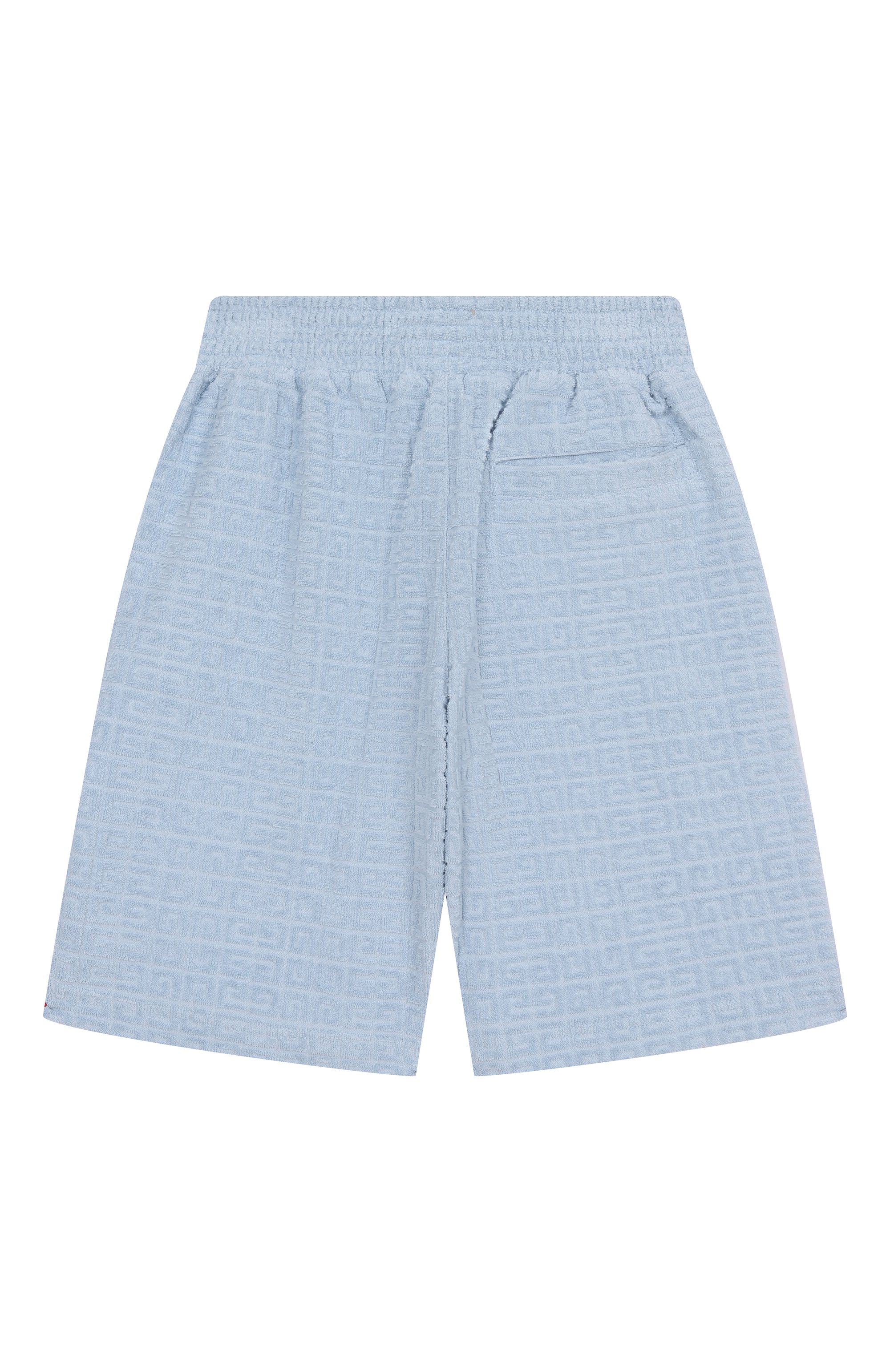 Хлопковые шорты GIVENCHY голубого цвета по цене 45450 руб., арт. H30711, фото 2 Хлопковые шорты GIVENCHY, арт. H30711, фото 2