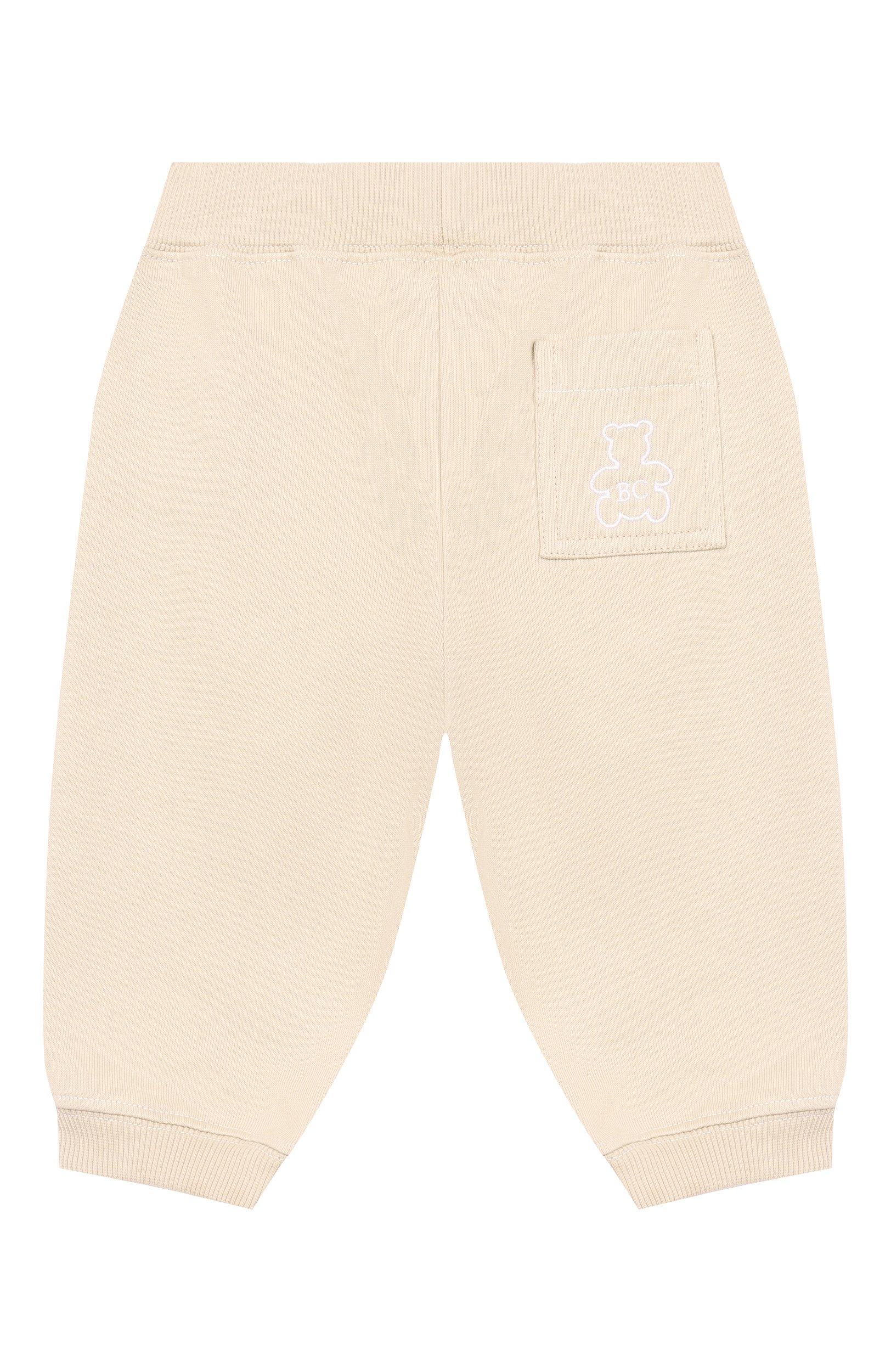 Хлопковые джоггеры BRUNELLO CUCINELLI кремового цвета по цене 38550 руб., арт. BD824TW50R, фото 2 Хлопковые джоггеры BRUNELLO CUCINELLI, арт. BD824TW50R, фото 2