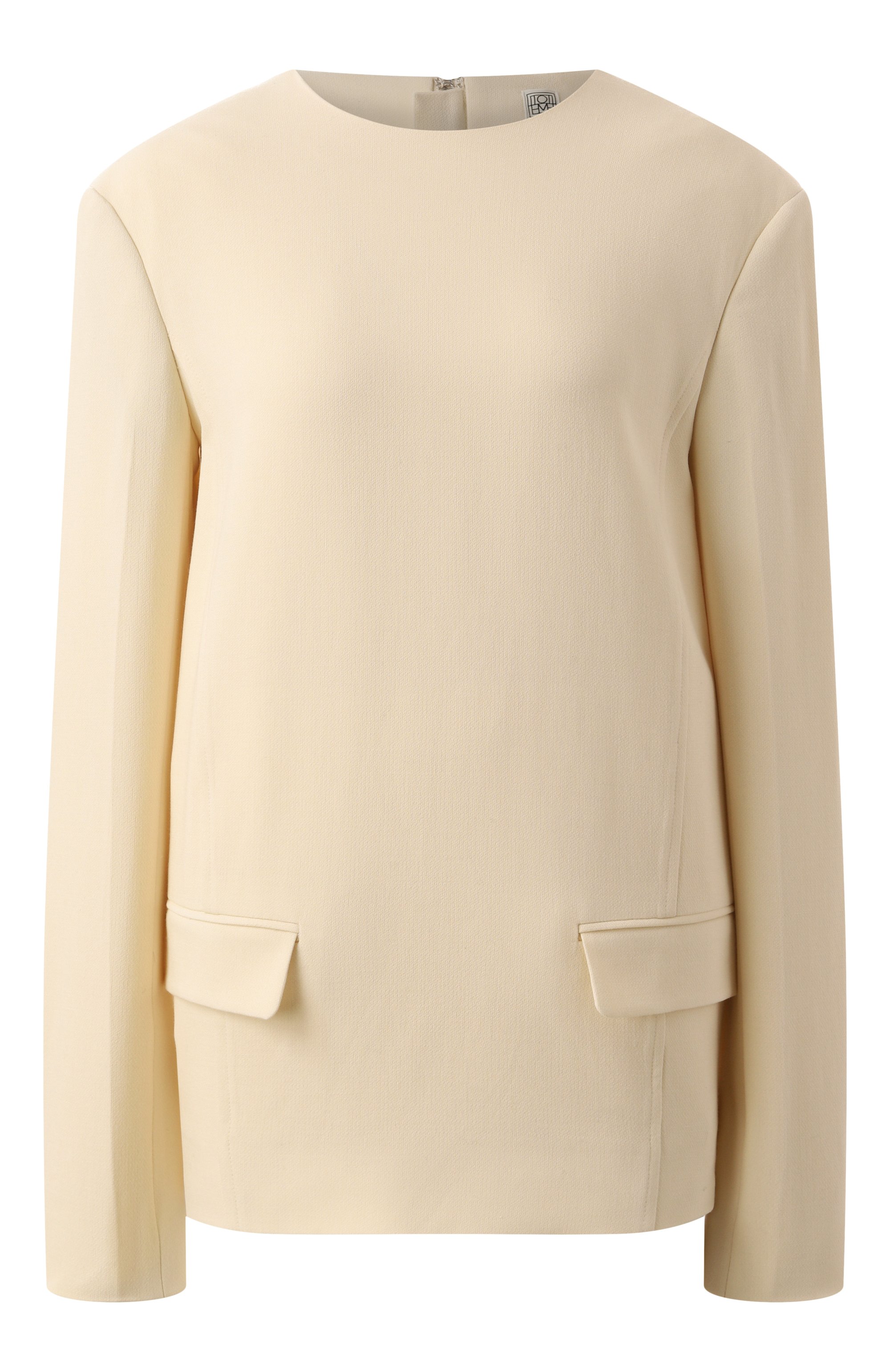 Топ из вискозы и шерсти TOTEME, арт. 251-WRT0459-FB0335, фото 1