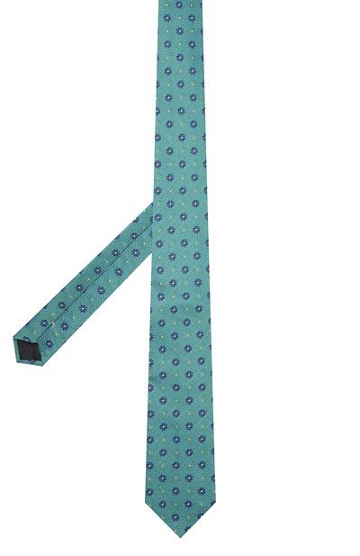 Шелковый галстук BROUBACK зеленого цвета по цене 5995 руб., арт. TIE 8CM/FW22, фото 3 Шелковый галстук BROUBACK, арт. TIE 8CM/FW22, фото 3