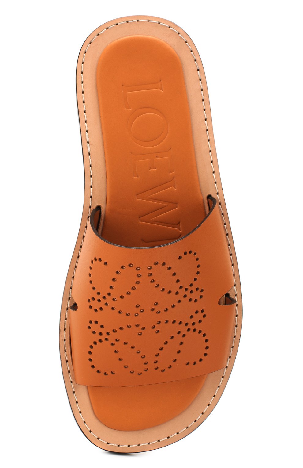 Кожаные шлепанцы LOEWE, арт. 453.10.860, фото 5