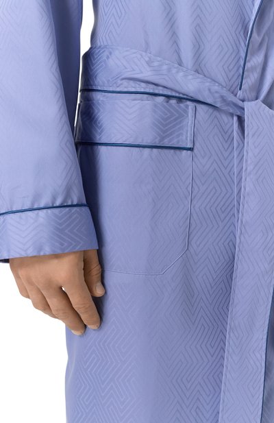 Хлопковый халат ZIMMERLI, арт. 4737-75141, фото 5