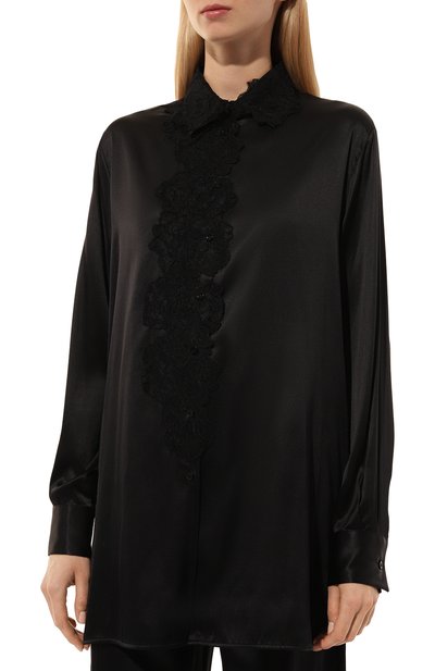 Шелковая блузка ERMANNO SCERVINO, арт. D454K606TBW, фото 3