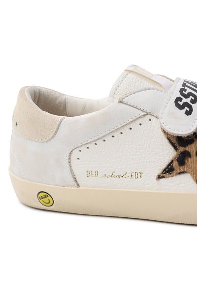 Кожаные кеды old school GOLDEN GOOSE DELUXE BRAND, арт. GTF01030.F008037, фото 5