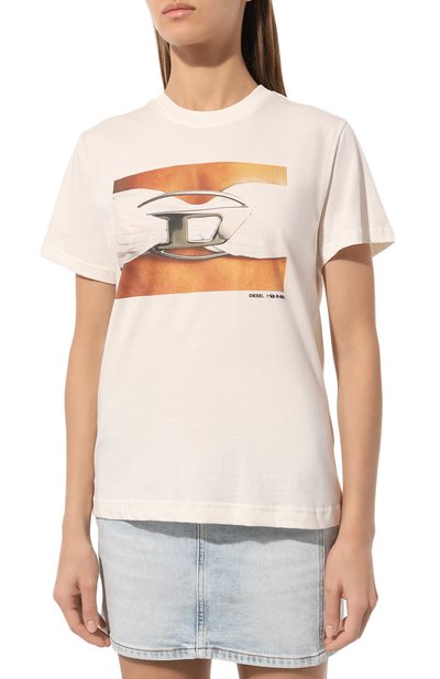 Хлопковая футболка DIESEL, арт. A12178/0HERA, фото 3