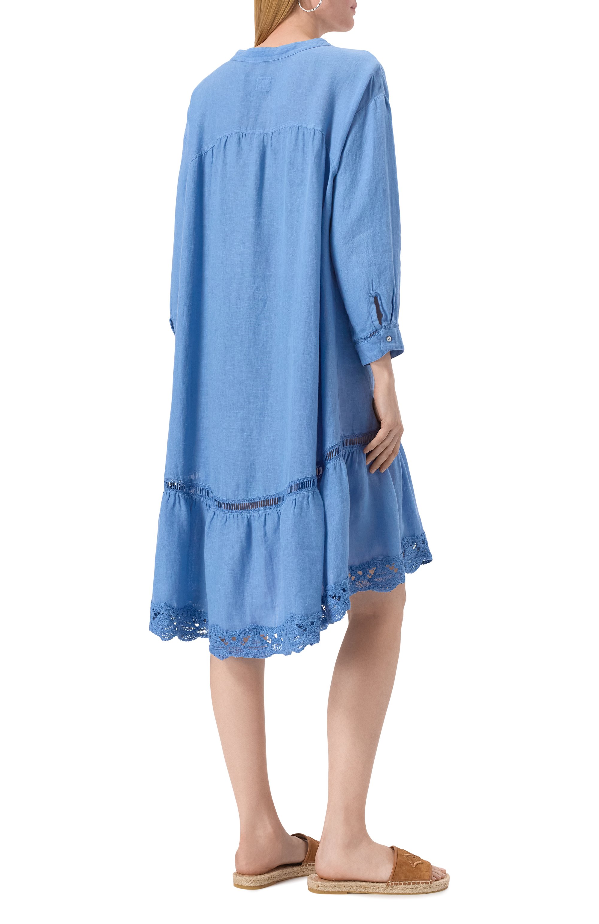 Льняное платье 120% LINO, арт. 32ALIW4PIH/0000115, фото 4