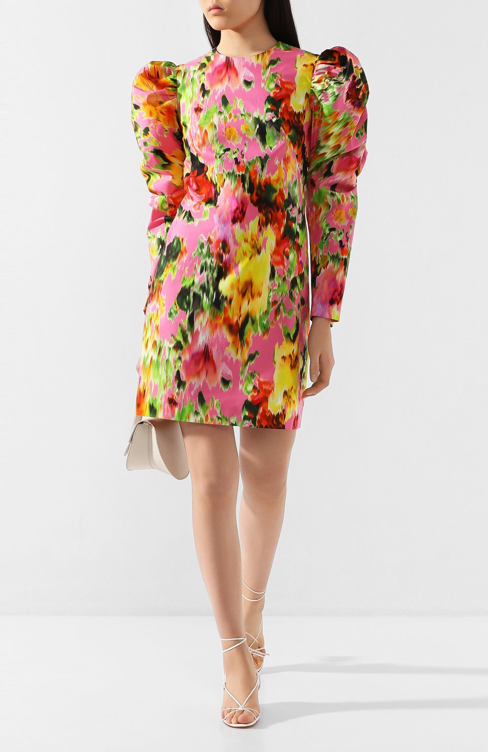 Хлопковое платье MSGM, арт. 2842MDA263S 207353, фото 2