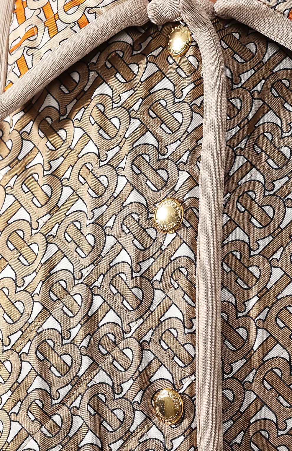 Куртка из смеси шелка и хлопка BURBERRY, арт. 4560876, фото 5