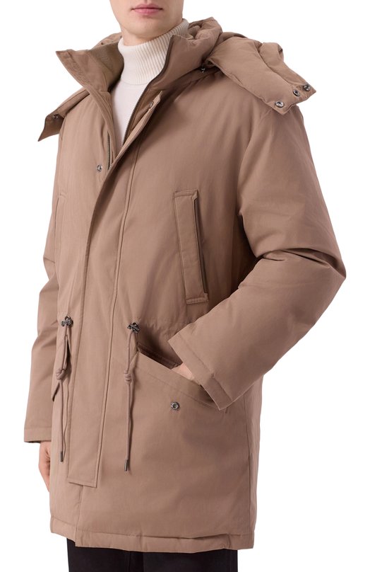 Пуховая парка Ural 12 STOREEZ 135204 Бежевый  135204 Фото 3