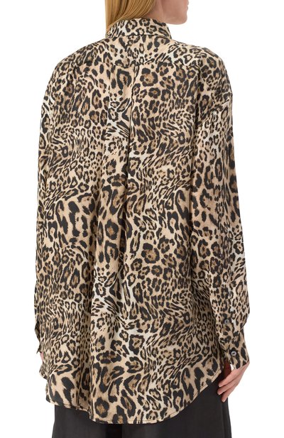 Блузка из хлопка и шелка FREEAGE, арт. WW25.BL011.6001.9012, фото 4