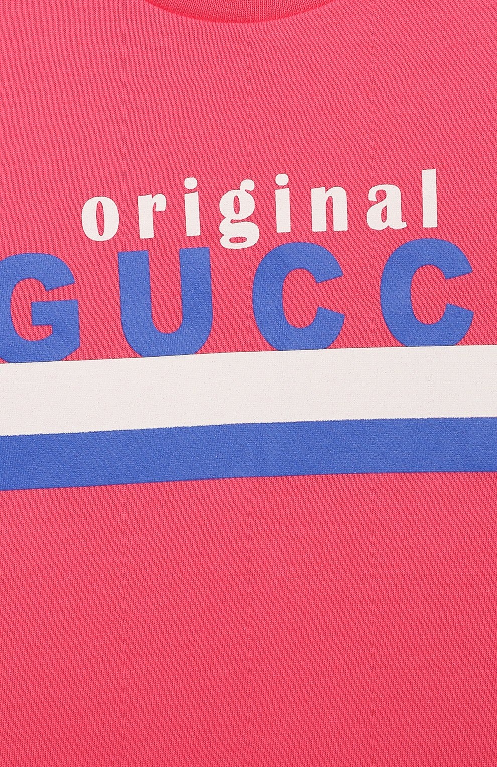 Хлопковая футболка GUCCI, арт. 548034/XJC7M, фото 3