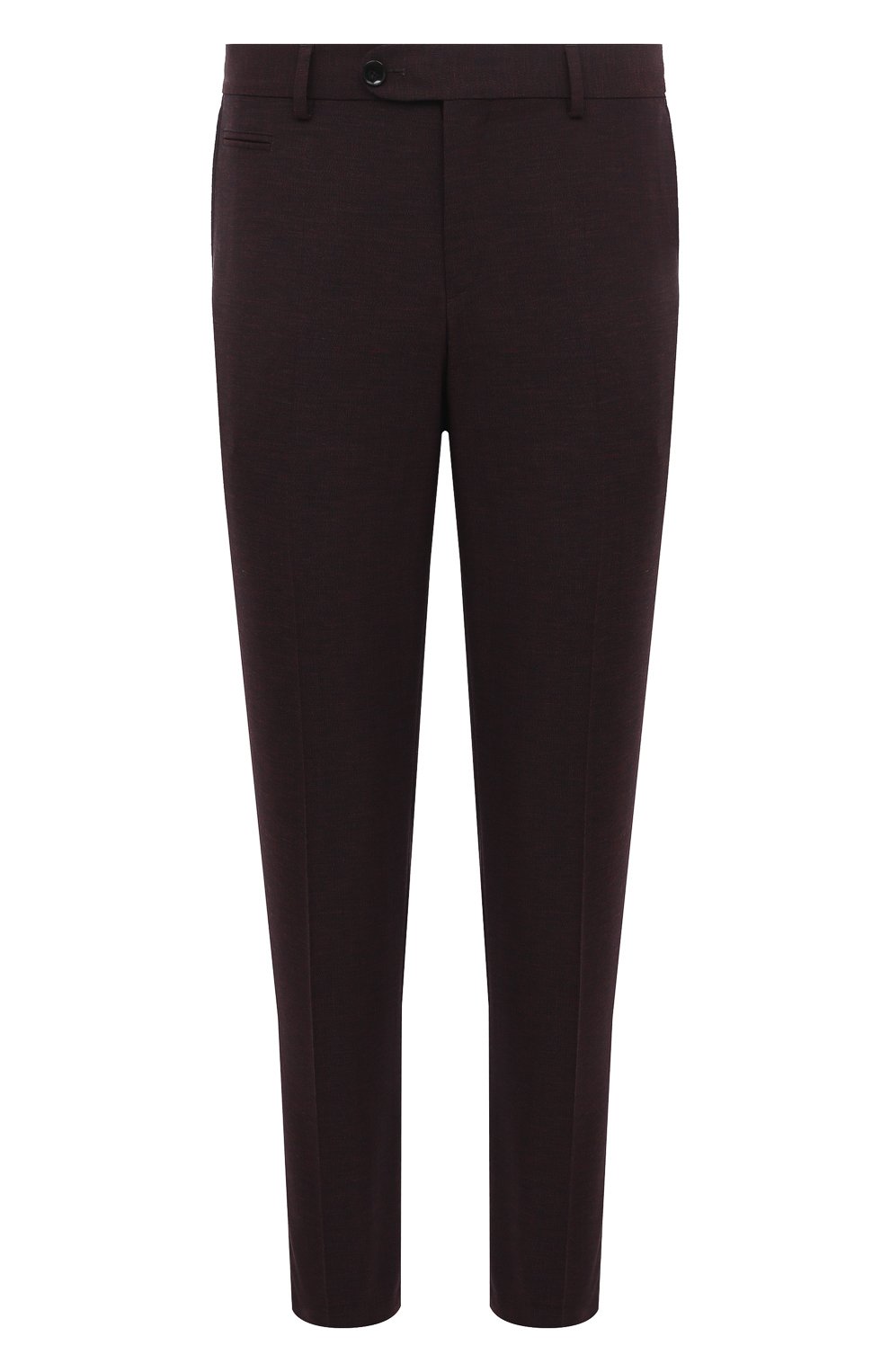 Брюки из шерсти и вискозы BOSS, арт. 50521041, фото 1