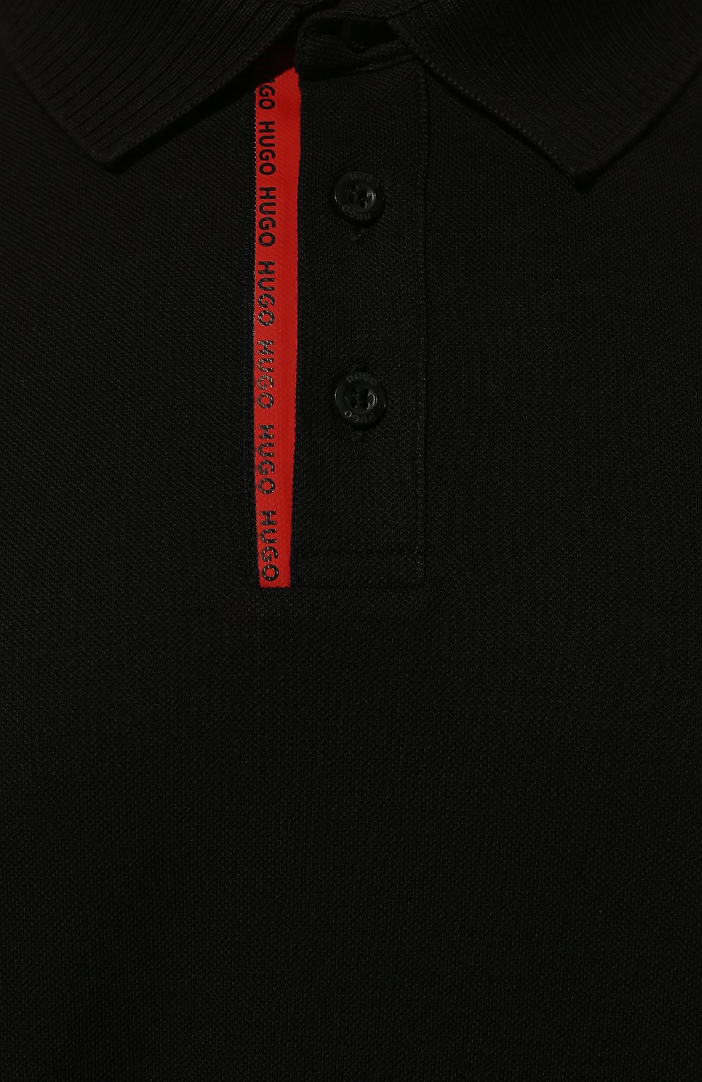 Хлопковое поло HUGO, арт. 50465370, фото 5