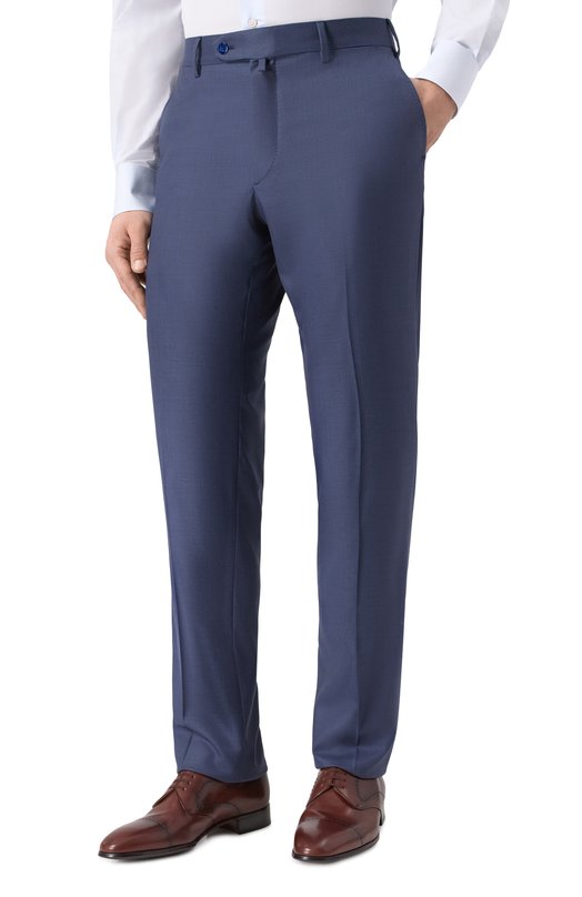 Шерстяной костюм Stefano Ricci S1SF432220/HB Синий  S1SF432220/HB Фото 4