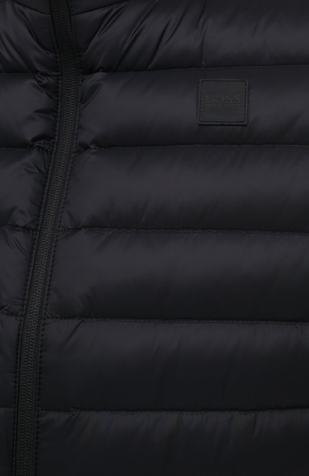 Пуховый жилет BOSS черного цвета по цене 24200 руб., арт. 50427097, фото 5 Пуховый жилет BOSS, арт. 50427097, фото 5