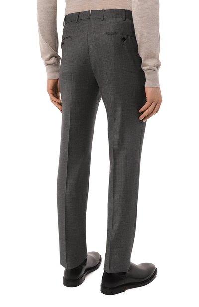 Шерстяные брюки ZEGNA, арт. 622F27A6/75TB12, фото 4