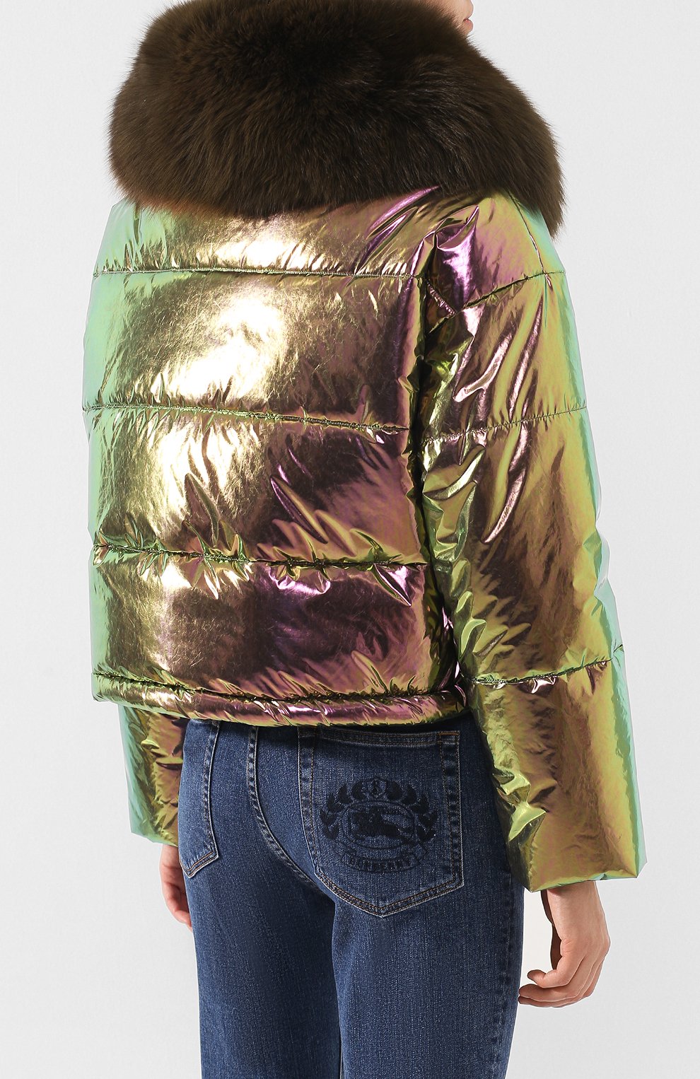 Куртка с меховой отделкой YS ARMY PARIS, арт. 9EFV01255D0RD, фото 4