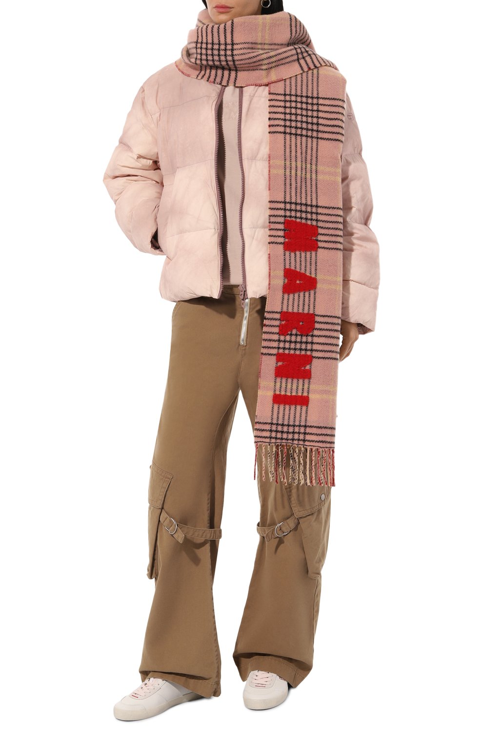 Шерстяной шарф MARNI, арт. SCMC0119Y0/UAW035, фото 3