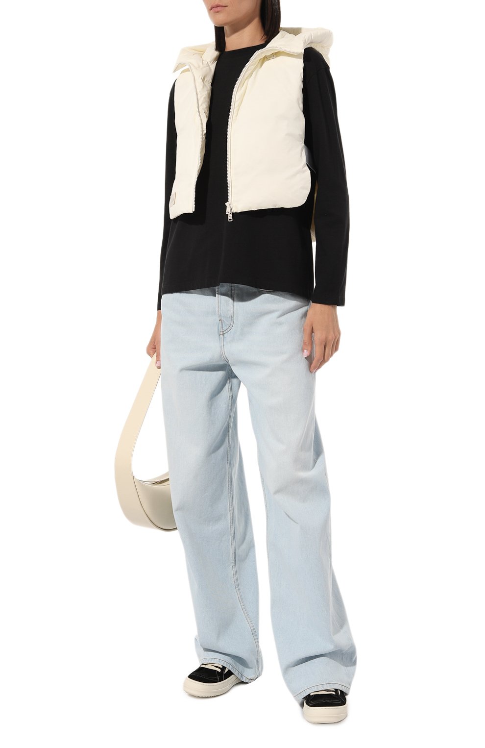 Пуховый жилет YS ARMY PARIS белого цвета по цене 34250 руб., арт. 23EFA021XXNYD0, фото 2 Пуховый жилет YS ARMY PARIS, арт. 23EFA021XXNYD0, фото 2