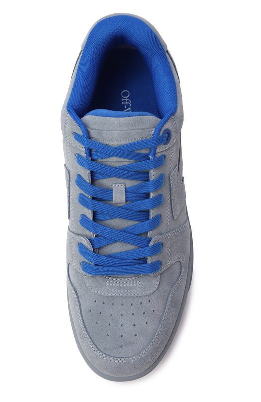 Замшевые кеды Out of Office Off-White 0WIA259F25LEA0096D6D Голубой  0WIA259F25LEA0096D6D Фото 6