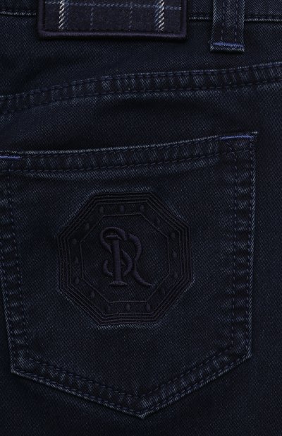 Джинсы STEFANO RICCI JUNIOR темно-синего цвета по цене 93700 руб., арт. YFT3301170/T45BL, фото 3 Джинсы STEFANO RICCI JUNIOR, арт. YFT3301170/T45BL, фото 3