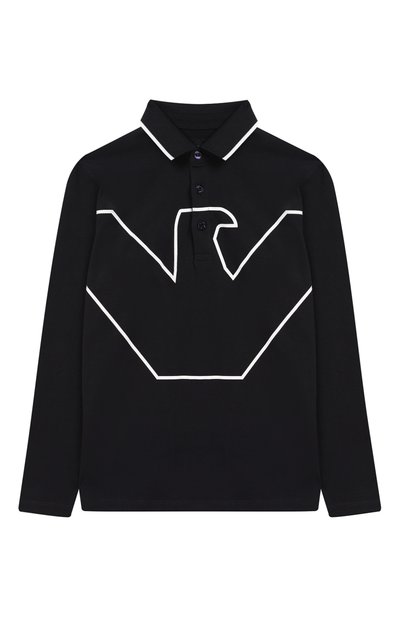 Хлопковое поло EMPORIO ARMANI, арт. 6G4FJ4/4J2NZ, фото 1