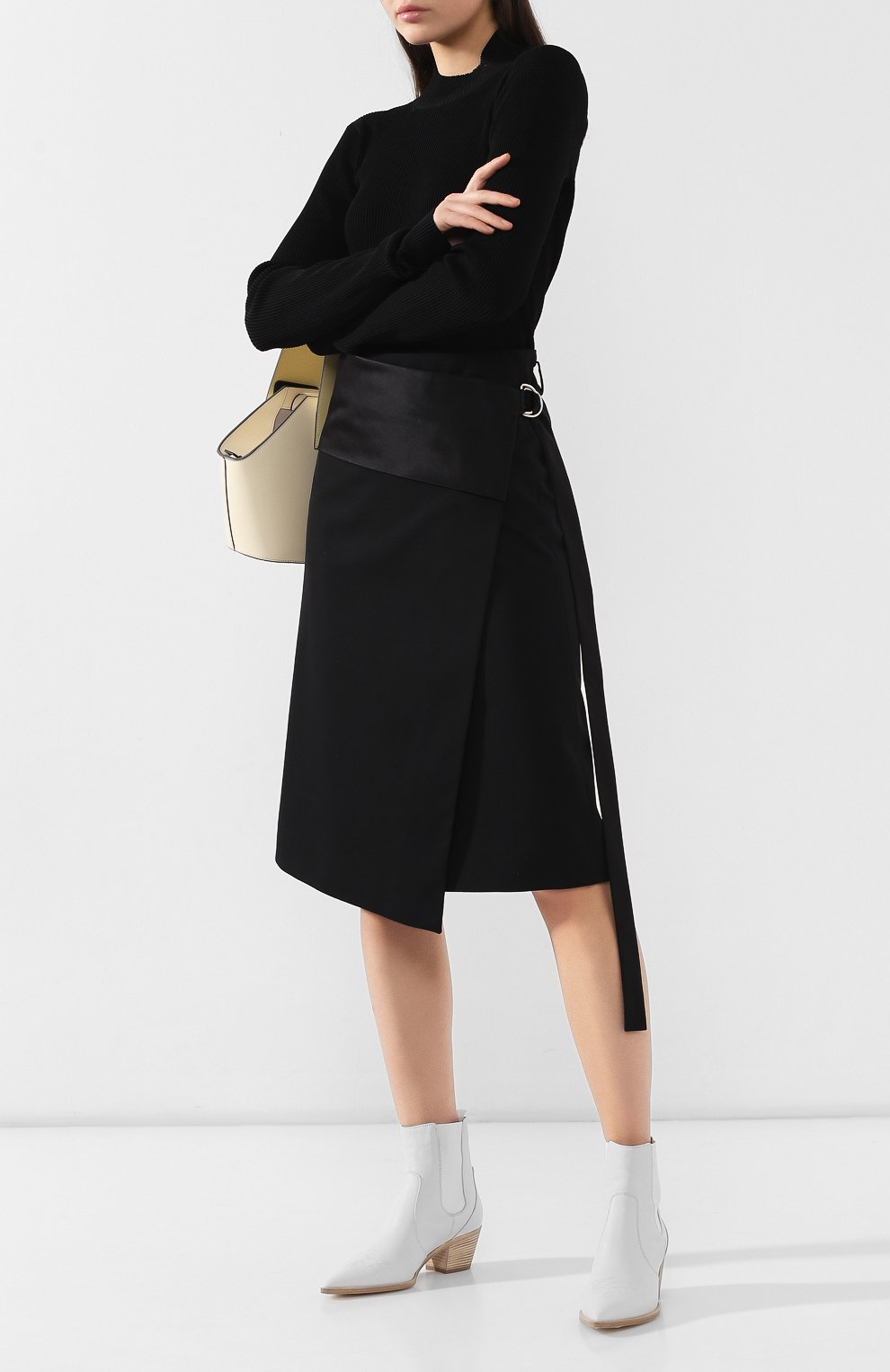 Шерстяная юбка HELMUT LANG, арт. J05HW303, фото 2