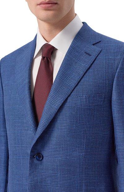 Шелковый галстук ZILLI бордового цвета по цене 38600 руб., арт. CRAV02M0600VRH000, фото 2 Шелковый галстук ZILLI, арт. CRAV02M0600VRH000, фото 2