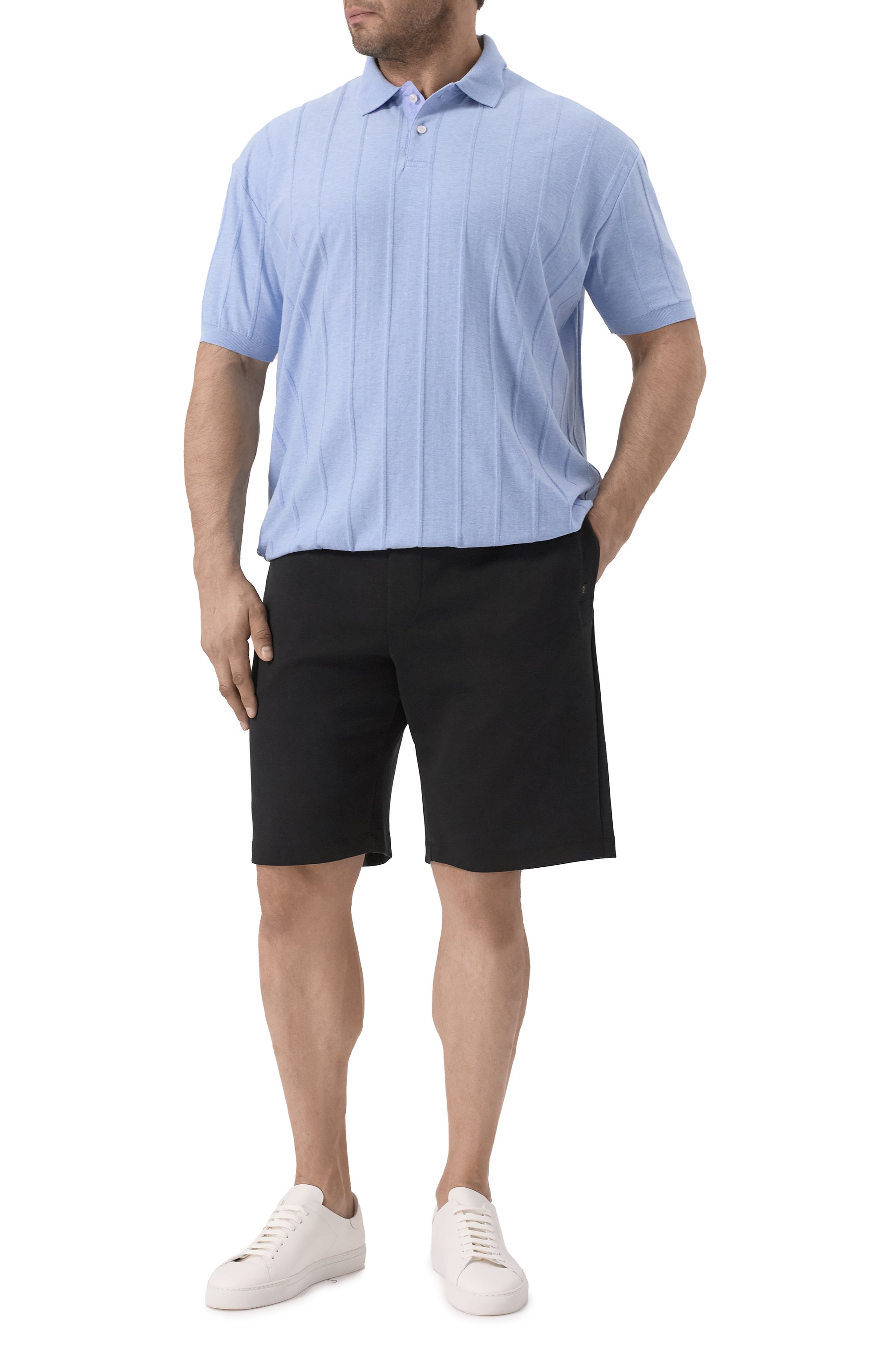 Шорты PAUL&SHARK черного цвета по цене 36050 руб., арт. 25411842/4XL, фото 2 Шорты PAUL&SHARK, арт. 25411842/4XL, фото 2