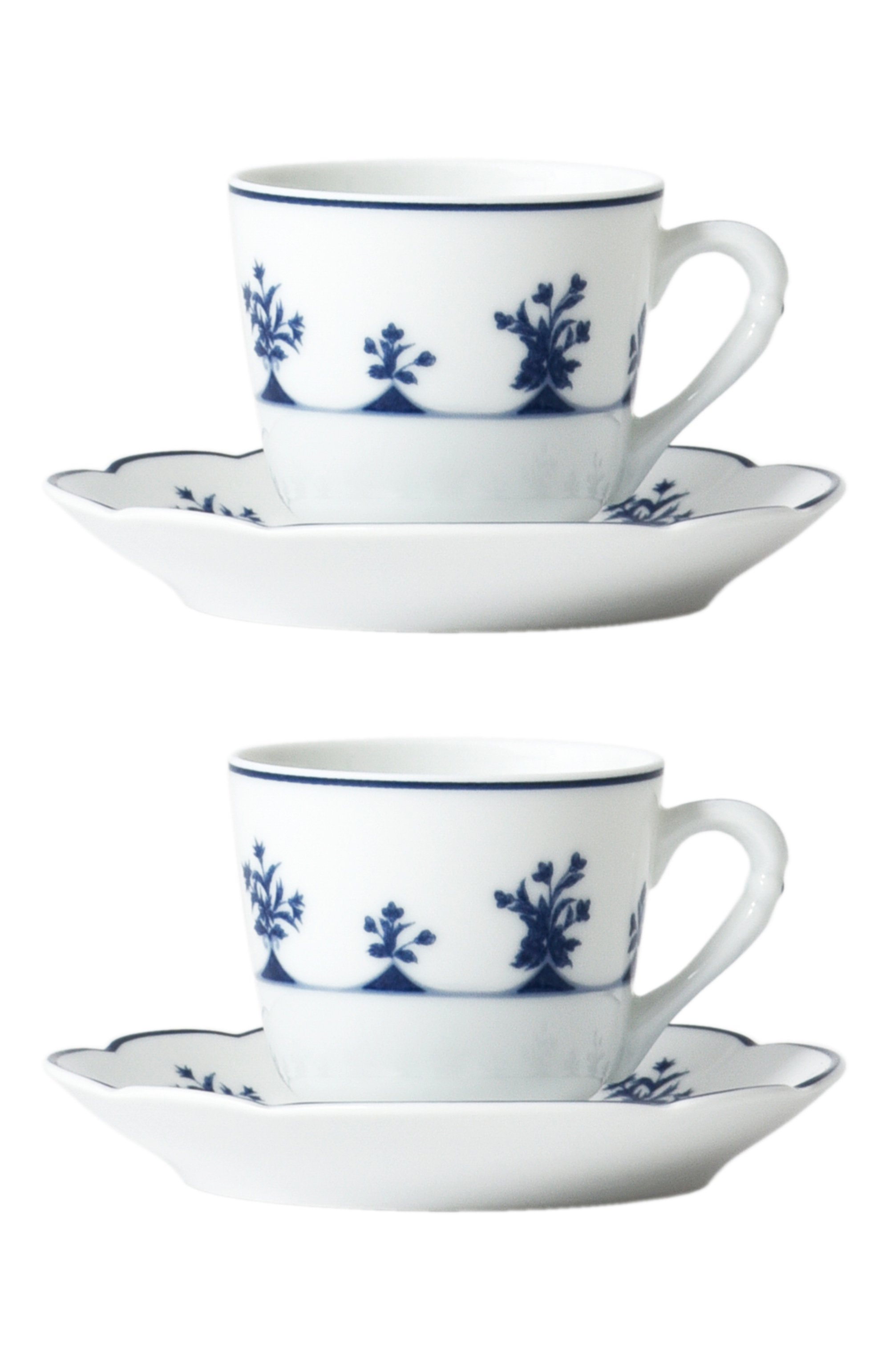 Набор из 2-х чашек и блюдец для эспрессо chateaubriand BERNARDAUD, арт. 2595/24329, фото 1